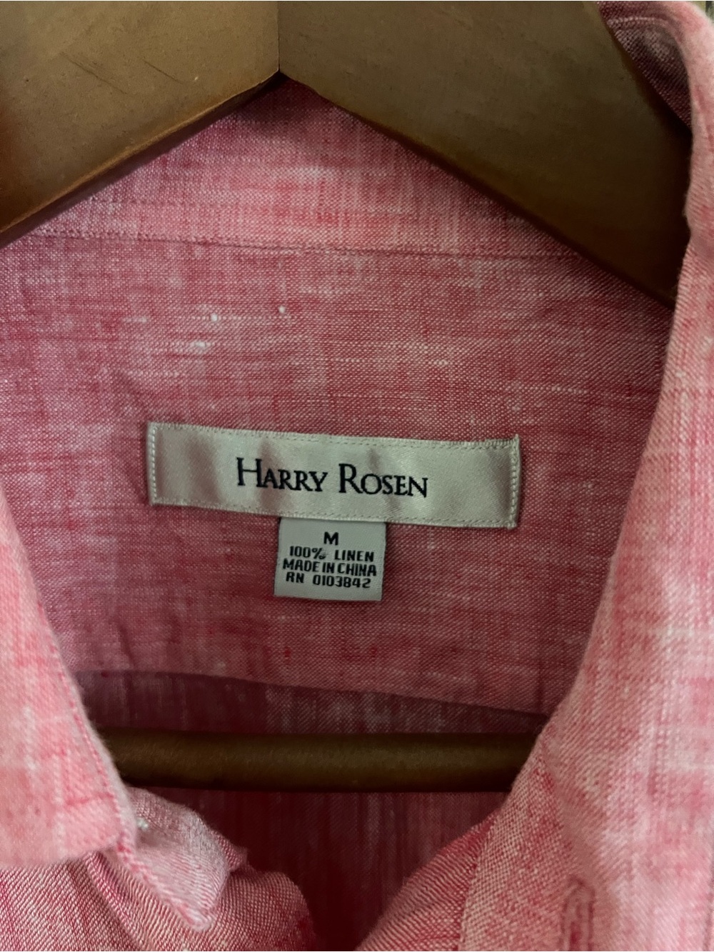 Harry Rosen Linen Shirt - Picture 3 of 3